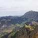 Sicht gegen die Schwägalp und den Säntis