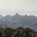 Berge des Rätikons im Zoom
