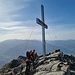 Gipfelkreuz Falknis, Blick zum Pizol