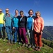 zufriedene Gruppe - mit viel Freude am gemeinsamen Bergwandern