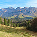 Fantastischer Blick zum Säntis.