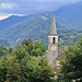 Die Kirche von Borgnone.
