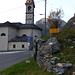 Auch die letzte weiss-rote Markierung noch geschafft...Ankunft bei der Chiesa di San Bernardo d'Aosta in Frasco