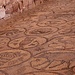 Tag 4 (23.10.) - البتراء (Al Batrā’):<br /><br />Das gut erhaltene 1500 Jahre alte Mosaik der byzantinischen Kirche in Petra.