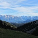 Blick vom Raddepot ins Karwendel