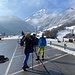 ... und sogleich werde ich vom ersten Reporter interviewt