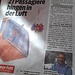 ... und darauf und anderntags ist's grosses Thema in Radio und Presse