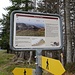 Info-Tafel zum Bergschlipf-Hügeli
