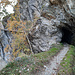 Tunnel sur le bisse de Gorperi.