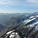 Wegen der trüben Luft ist von den Dolomiten nicht allzu viel zu sehen.