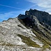 un tratto pianeggiante della cresta