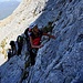 incontro con altri alpinisti...