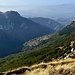 dalla foce di Giovo,sguardo verso Vinca