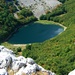 Tiefblick zum Veliko Stabansko Jezero