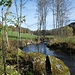 Schon zu Beginn der Tour zeigt sich der Osterbach mit einem gefüllten Bachbett, vielen Windungen und Stromschnellen