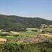 Tiefblick vom Arberblick nach Gleißenberg