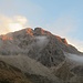 Zoomaufnahme: Hochkünzelspitze im Spätnachmittagslicht
