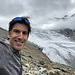 Selfie vor dem Gletscher