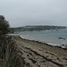 Einige Meter wander wir am Strand entlang,