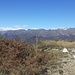 Monte Quarone 1221 mt panorama. <br />Vista sul Monte Capio con sprazzi di neve: spartiacque con la Val Strona. 