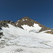 La  punta Finale m. 3514 ,ns. meta odierna che si erge dal ghiacciaio giogo di Tisa Superiore.