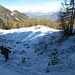 Rieccoci al bivacco (m 1800) che ora è al sole.