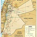 Karte von Jordanien mit eingezeichnetem Landeshöhepunkt unmittelbar an der Grenze zu Saudi Arabien im äussersten Süden des Landes. Der  جبل أم الدامي (Jabal ’Umm ad Dāmī) hat eine Höhe von 1854m.