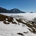 Ausblick zum formidablen Nebelmeer - und Würzestock und Dossen