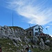 Il Rifugio Brioschi sulla cima della Grigna Settentrionale.