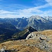 Jenner, Königssee, Watzmann und Hochkalter, in der Bildmitte der Große Hundstod