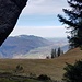 hinter der Kante geht's zum Tröglhang (Garmischer Kandahar-Abfahrt)
