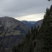 Blick über Gros Mont zu einigen Waadtländer Bergen