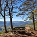 Am Aussichtspunkt Eichelberg.