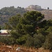 Tag 8 (27.10.):<br /><br />Erste Sicht im Zoom während der Anfahrt von مادبا (Ma’dabā) auf den جبل نيبو (Jabal Nībū).