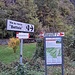 Partenza da Bettola tra la ferrovia e un fondo privato