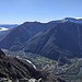 Dalla cima del Torrione di Bettola, il Lago d'Orta, Ornavasso, il Toce e il Monte Massone