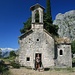 Kirche vom verlassenen Dorf Spilijari