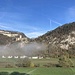 Nebelchen zwischen St. Wolfgang und Burgruine Neu Falkenstein