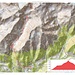 Baita Alta di Gleno: mappa.