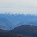 Zoomaufnahme zu Bergen der Fleimstaler Alpen