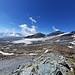 Am Gipfel des Gletscherhorns, Blick über die Hochebene  bzw, Vorabfiren nicht mehr existent, Reste vom Glatscher dil Vorab gibts noch