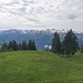 Panorama von der Rotenflue aus: in Richtung Riemenstalder Berge