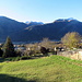 Panorama dal posteggio a Craveggia
