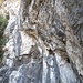 Beim Felsbandweg gibt es eine Vielzahl an Kletterrouten.