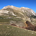 Forca di Presta - Blick zum Monte Vettore-Massiv, etwas südlich des Passes. 