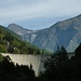 Die Staumauer im Val Malvaglia