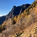 Herbstlicher Abstieg zur Alpe Gana