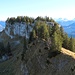 Besler Nordseite mit dem Klettersteig