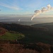 Blick von der Rohrerplatte auf das AKW...