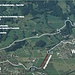 Der Pfarrer Künzle Weg am Fusse des Pizols. Entlang dem Grossbach wurden zahlreiche Biographietafeln aufgestellt. 